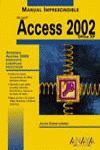 ACCESS 2002 OFFICE XP MANUAL IMPRESCINDIBLE