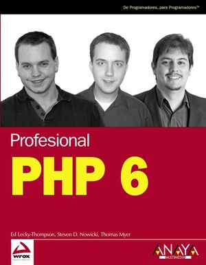 PHP 6 PROFESIONAL