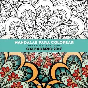 CALENDARIO MANDALAS PARA COLOREAR 2017