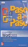 WORD 2003 PASO A PASO