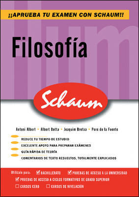 FILOSOFIA SELECTIVIDAD -SCHAUM- CASTELLANO
