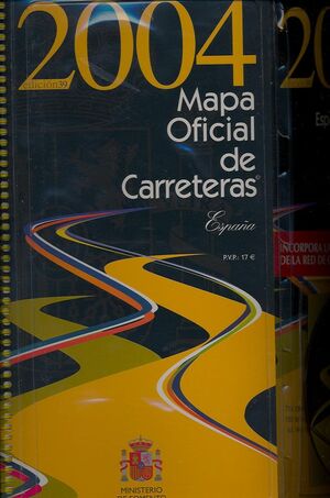 MAPA OFICIAL CARRETERAS 2004 ESPAÑA -M.FOMENTO-