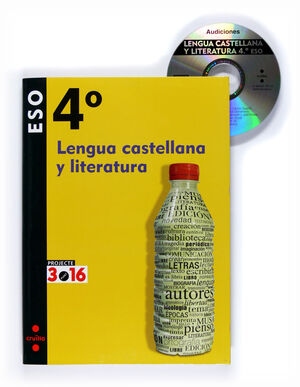 LENGUA CASTELLANA Y LITERATURA. 4 ESO. PROJECTE 3.16