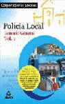 POLICIA LOCAL TEMARIO GENERAL -VOL1- CORPORACIONES LOCALES
