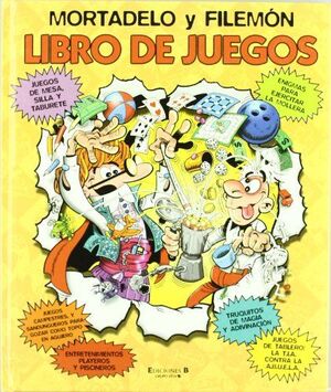 LIBRO DE JUEGOS MORTADELO Y FILEMON
