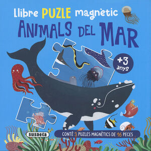 ANIMALS DEL MAR (LLIBRE PUZLE MAGNETIC S3618002