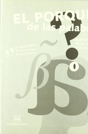 PORQUE DE LAS PALABRAS (LIBRO/PROFESOR)