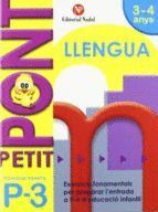 PETIT PONT P3, LLENGUA, EDUCACIÓ INFANTIL