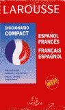 DICCONARIO COMPACT ESPAÑOL FRANCES FRANÇAIS ESPAGNOL LAROUSSE