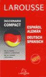 DICCIONARIO COMPACT ESPAÑOL ALEMAN DEUTSCH SAPNISH