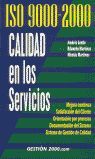 ISO 9000-2000 CALIDAD EN LOS SERVICIOS