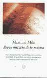 BREVE HISTORIA DE LA MUSICA