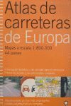 ATLAS DE CARRETERAS DE EUROPA