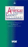 AMERICAN LEARNER'S DICTIONARY