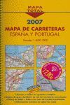 MAPA DE CARRETERAS DE ESPAÑA 1:400.000, 2007