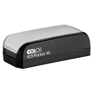 COLOP EOS POCKET 40 + SEGELL DE GOMA 23X59X51 MM. POCKET.40.1