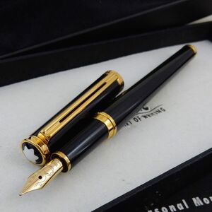 PLOMA MONTBLANC NOBLESSE NEGRE / OR 15130N