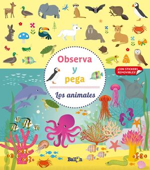 OBSERVA Y PEGA - LOS ANIMALES