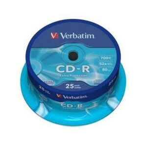 CD-R VERBATIM -BOBINA DE 25- 43352